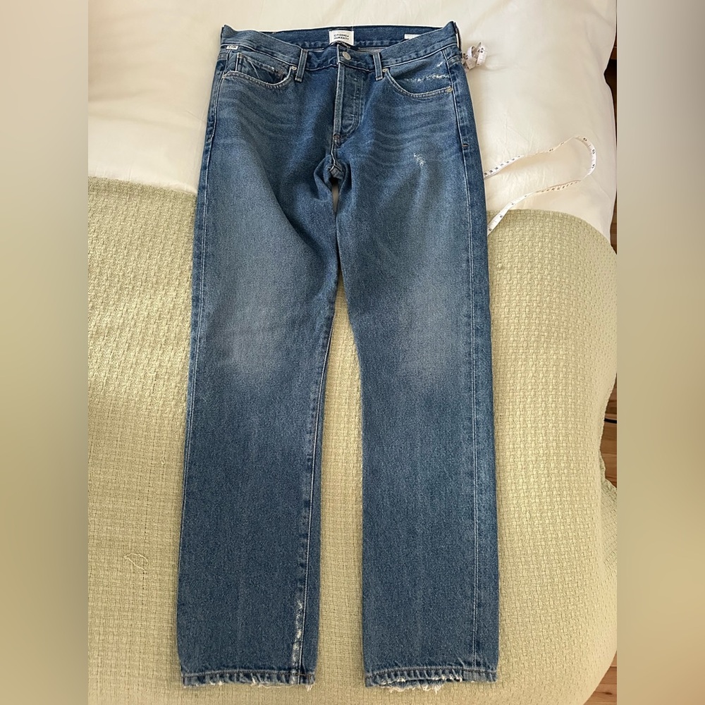 Citizens Of Humanity Emerson Blue Straight Jeans